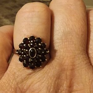 Antique Bohemian Garnet ring